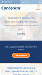 Mobile Screenshot of concentra.com