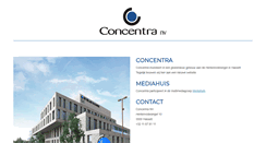 Desktop Screenshot of concentra.be